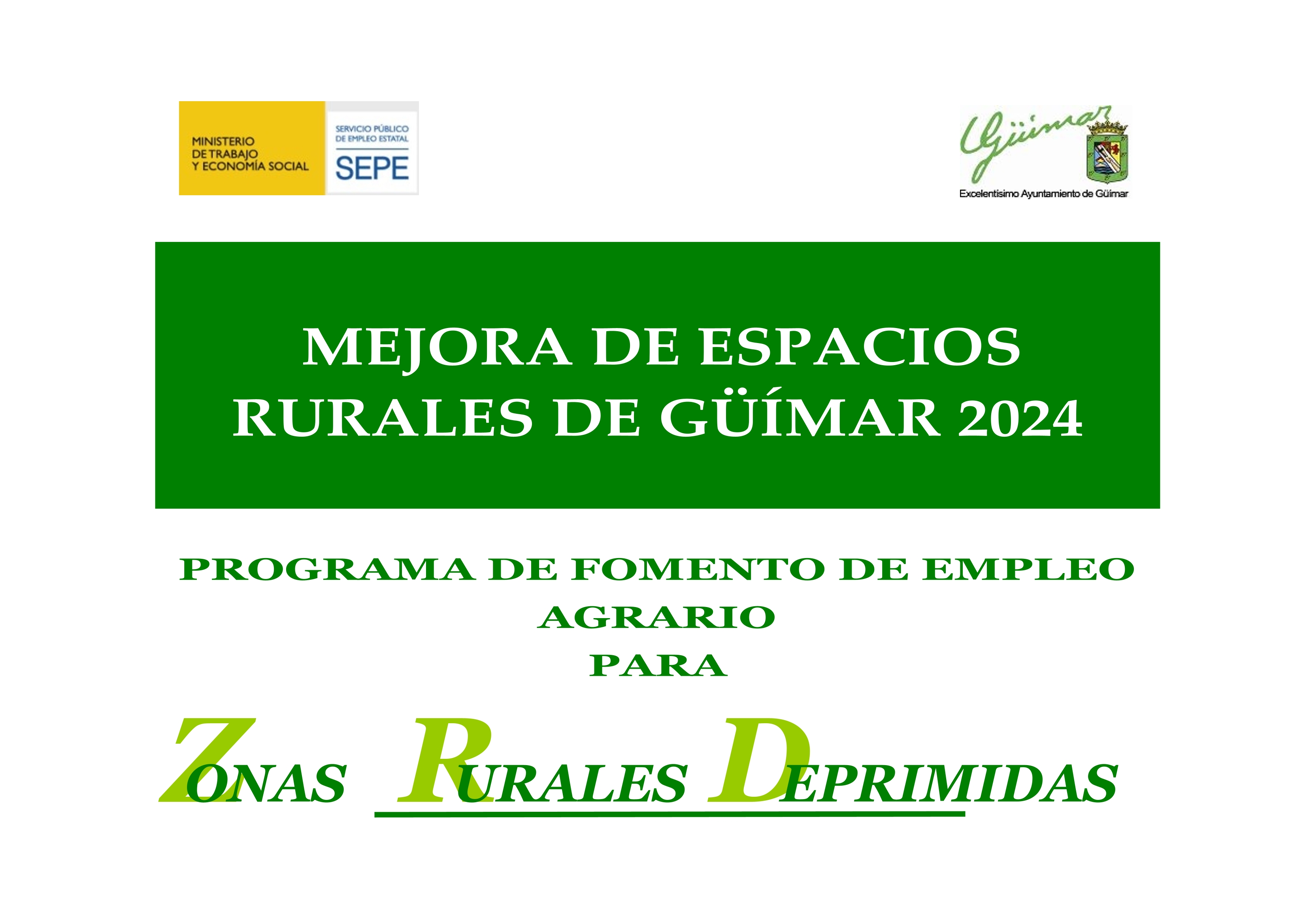 Mejora espacios rurarles de Güímar 2024