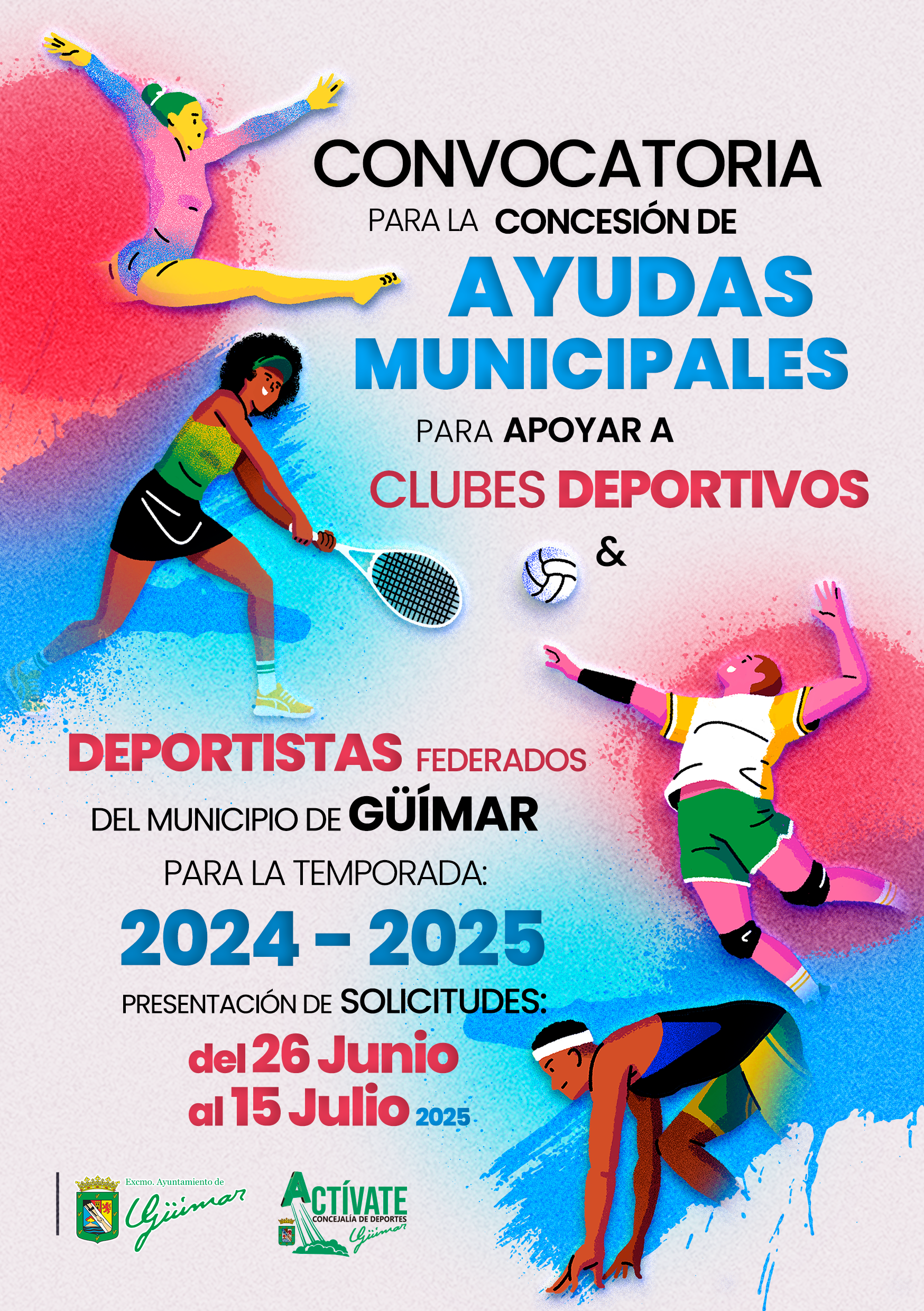 Cartel Ayudas Deportistas