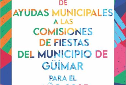 CONVOCATORIA PARA LA CONCESIÓN DE AYUDAS MUNICIPALES A LAS COMISIONES DE FIESTAS PARA EL AÑO 2025